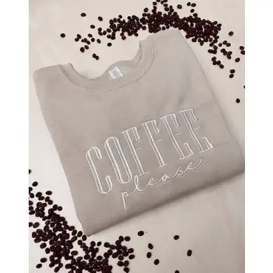 Coffee Please Crewneck